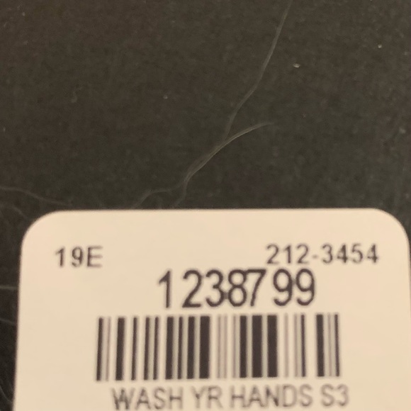 Pottery Barn New Bathroom Wall Art Wash Your Hands Comb Your Hair Brush Teeth - Picture 10 of 12